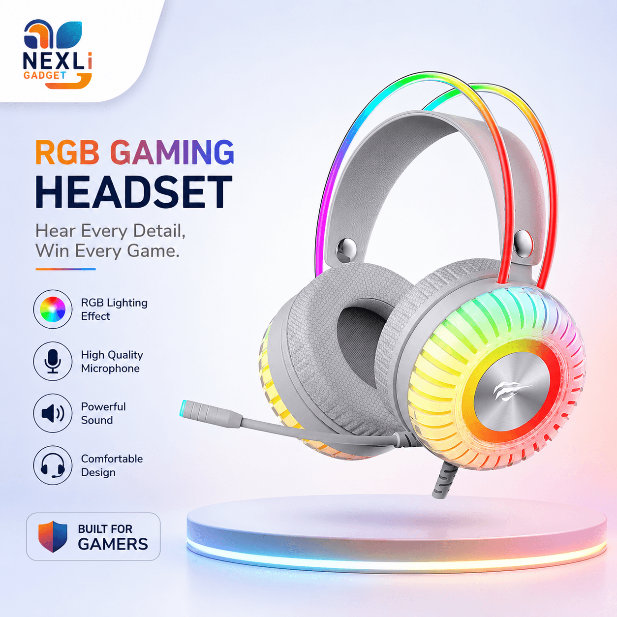 HAVIT H2046U USB 7.1 GAMING HEADPHONES